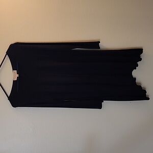 Philosophy Black Aysymetric Dress Sz M